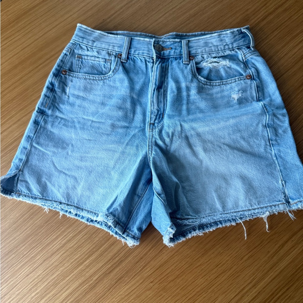 American Eagle Outfitters Light Blue Jean Shorts